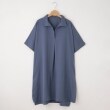 オフプライスストア(ウィメン)(OFF PRICE STORE(Women))のmitis（ミティス） サイドスリット　シャツワンピース　【SALE/デイリーカジュアル/ゆったり・ふんわりシルエット/きれいめスタイルにも】 ブルー(092)