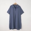 オフプライスストア(ウィメン)(OFF PRICE STORE(Women))のmitis（ミティス） サイドスリット入りシャツワンピース ブルー(092)