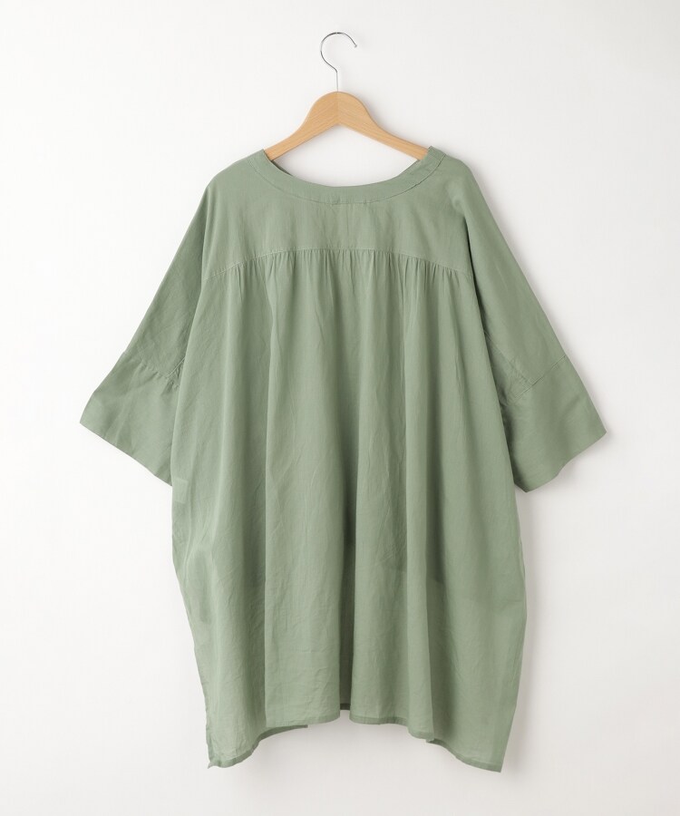 オフプライスストア(ウィメン)(OFF PRICE STORE(Women))のmitis（ミティス） 綿オーバーサイズシャツ　【SALE/ゆったりシルエット/デイリーカジュアル/冷房・日焼け対策】3