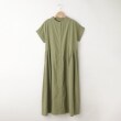 オフプライスストア(ウィメン)(OFF PRICE STORE(Women))のmitis（ミティス） ウエスト切り替えボリュームワンピース　【SALE/羽織可・２WAY/デイリーカジュアル/きれいめカジュアルスタイルにも】 グリーン(022)
