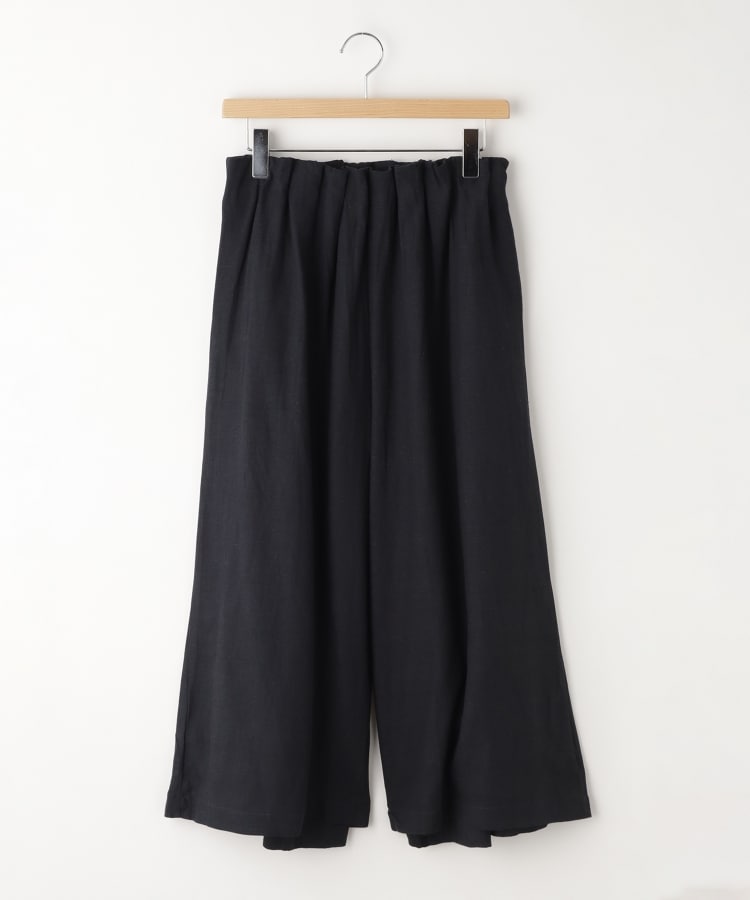 オフプライスストア(ウィメン)(OFF PRICE STORE(Women))のmitis（ミティス） ウエストゴム入りガウチョパンツ【SALE/カジュアル/きれいめカジュアル/デイリー/ゆったり・ふんわりシルエット】 チャコールグレー(014)