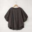 オフプライスストア(ウィメン)(OFF PRICE STORE(Women))のmyke（ミーカ） 袖ゴム入りコンビプルオーバー チャコールグレー(014)