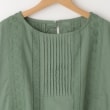 オフプライスストア(ウィメン)(OFF PRICE STORE(Women))のmitis（ミティス） ピンタック刺繍入り半袖ブラウス【SALE/カジュアル/きれいめカジュアル/デイリー/ゆったり・ふんわりシルエット】4