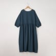 オフプライスストア(ウィメン)(OFF PRICE STORE(Women))のmitis（ミティス） ウエスト切り替えギャザーワンピース　【SALE/ゆったりシルエット/デイリー/きれいめ/手洗い可】5