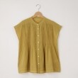 オフプライスストア(ウィメン)(OFF PRICE STORE(Women))のmitis（ミティス） バンドカラーピンタックフレンチ袖ブラウス マスタード(033)