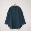 オフプライスストア(ウィメン)(OFF PRICE STORE(Women))のmitis（ミティス） バンドカラーBIGシルエットブラウス　【SALE/デイリーカジュアル/冷房・日焼け対策/手洗い可】 ブルー(092)