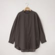 オフプライスストア(ウィメン)(OFF PRICE STORE(Women))のmitis（ミティス） バンドカラーBIGシルエットブラウス　【SALE/デイリーカジュアル/冷房・日焼け対策/手洗い可】 チャコールグレー(014)