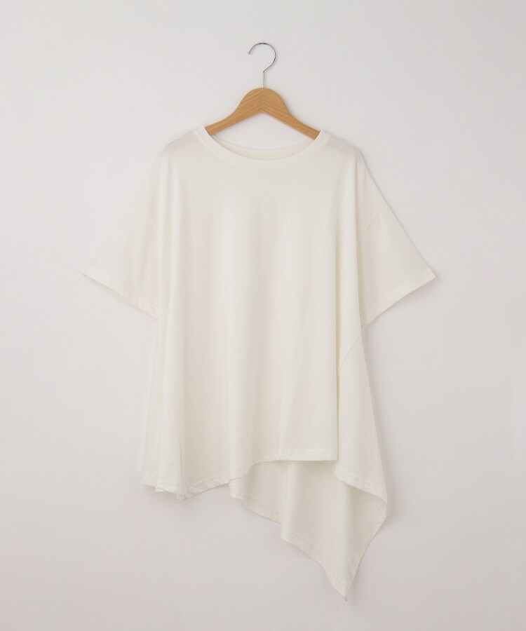 オフプライスストア(ウィメン)(OFF PRICE STORE(Women))のmitis（ミティス） アシンメトリー半袖プルオーバー（WT）1