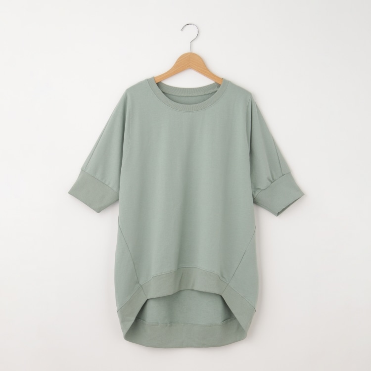 オフプライスストア(ウィメン)(OFF PRICE STORE(Women))のmitis（ミティス） バックロング半袖プルオーバー カットソー