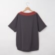 オフプライスストア(ウィメン)(OFF PRICE STORE(Women))のmyke（ミーカ） 配色ルーズハイネックプルオーバー【SALE/カジュアル/きれいめカジュアル/デイリー/ゆったりシルエット】2