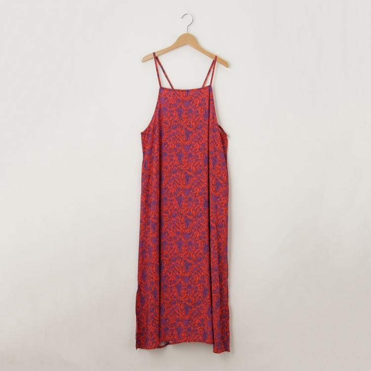 オフプライスストア(ウィメン)(OFF PRICE STORE(Women))のlil nina（リルニーナ） プリント後ろリボンキャミワンピース キャミワンピース