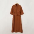 オフプライスストア(ウィメン)(OFF PRICE STORE(Women))のhunch（ハンチ） ジップベルト付きワンピース【SALE/カジュアル/デイリー/トレンド/きれいめカジュアル】 オレンジ(067)