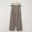 オフプライスストア(ウィメン)(OFF PRICE STORE(Women))のhunch（ハンチ） ウエストゴム入りタックパンツ グレー(012)