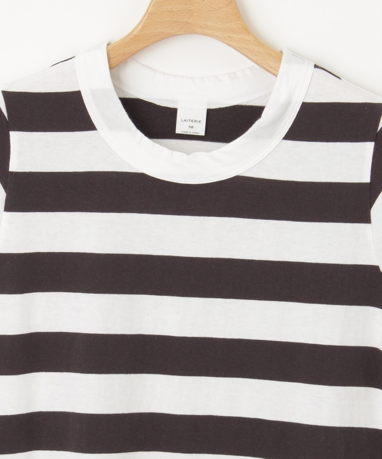 オフプライスストア(ウィメン)(OFF PRICE STORE(Women))のLAITERIE（レイトリー） コットンフレンチ袖ボーダーTシャツ3