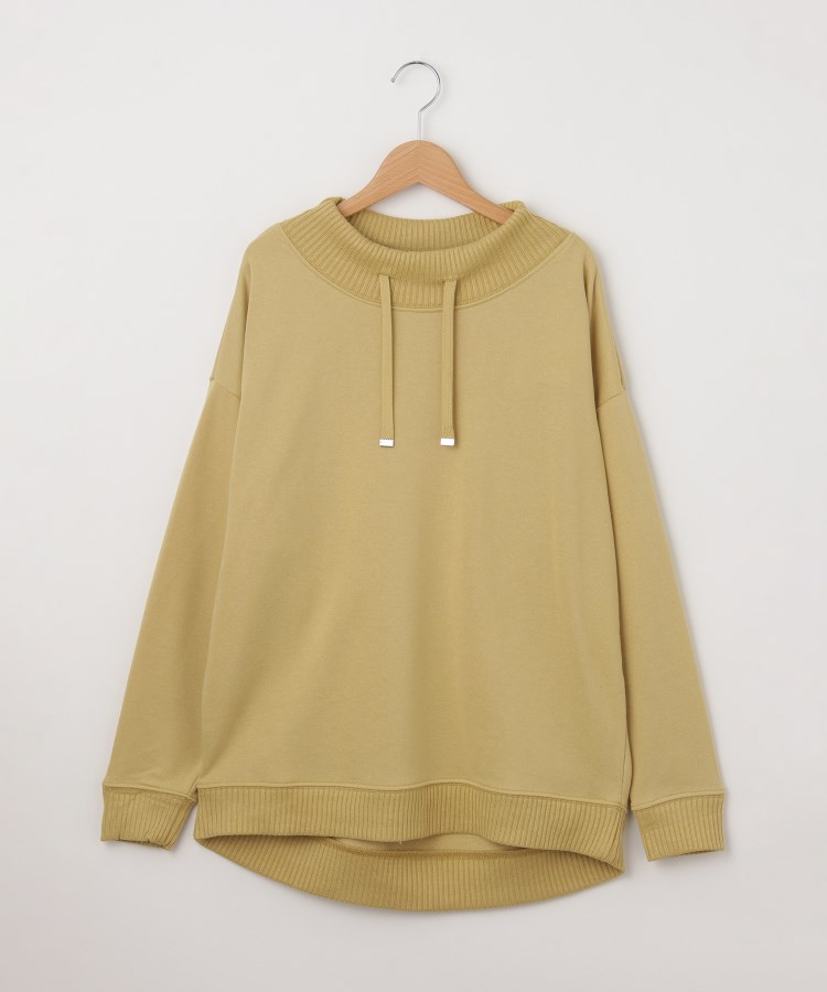 オフプライスストア(ウィメン)(OFF PRICE STORE(Women))のmyke（ミーカ） ハイネックドロスト付きカットソー【SALE/セール/セール/カジュアル/デイリー/トレンド/ルーズシルエット/ゆったり】2