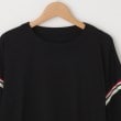 オフプライスストア(ウィメン)(OFF PRICE STORE(Women))のmyke（ミーカ） トリコロールライントレーナー【SALE/セール/カジュアル/デイリー/トレンド/ルーズシルエット/ゆったり】3