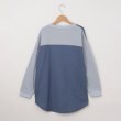 オフプライスストア(ウィメン)(OFF PRICE STORE(Women))のmyke（ミーカ） ワッフルコンビ切り替えトレーナー【SALE/セール/カジュアル/デイリー/トレンド/ルーズシルエット/ゆったり】2