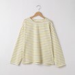 オフプライスストア(ウィメン)(OFF PRICE STORE(Women))のmyke（ミーカ） ボーダーボートネックカットソー【SALE/セール/カジュアル/デイリー/トレンド/ゆったり】1
