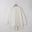 オフプライスストア(ウィメン)(OFF PRICE STORE(Women))のmyke（ミーカ） オーバーサイズカットソー【SALE/セール/カジュアル/デイリー/トレンド/ルーズシルエット/ゆったり】 ホワイト(001)