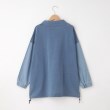 オフプライスストア(ウィメン)(OFF PRICE STORE(Women))のmyke（ミーカ） ハイネックコンビデニムプルオーバー【SALE/セール/カジュアル/デイリー/トレンド/ルーズシルエット/ゆったり】3