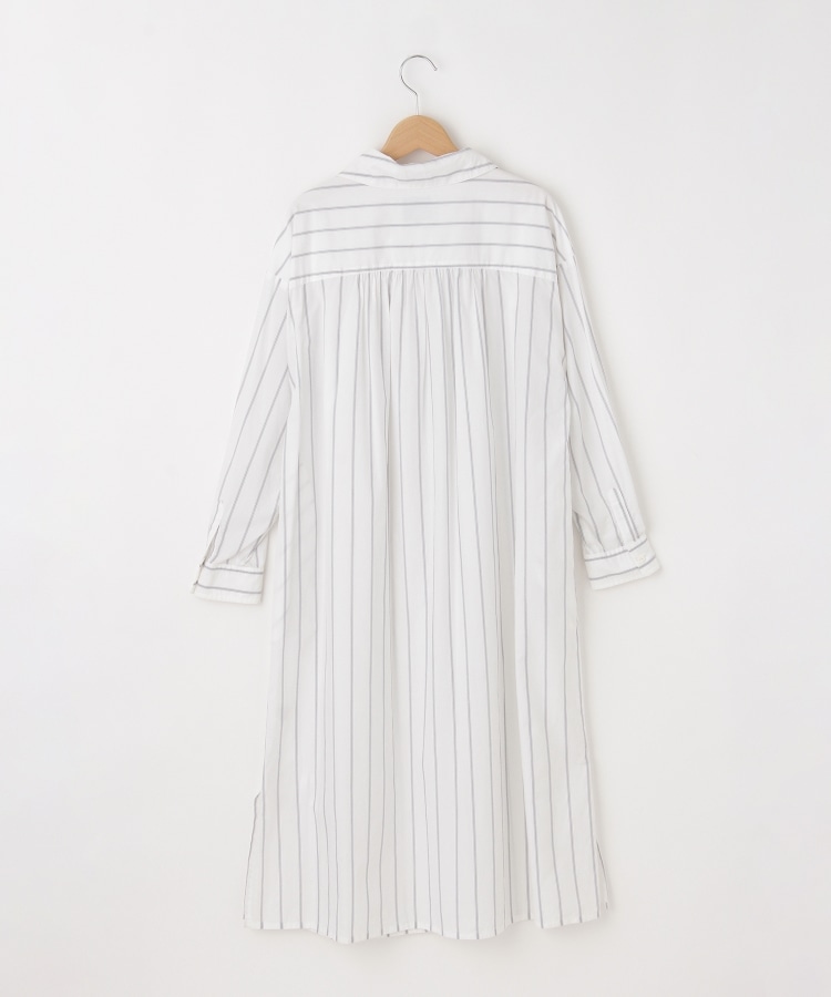 オフプライスストア(ウィメン)(OFF PRICE STORE(Women))のVent d' ouest per Leminor(ヴァンドウェスト パー ルミノール） サイドスリット入りストライプシャツワンピース2