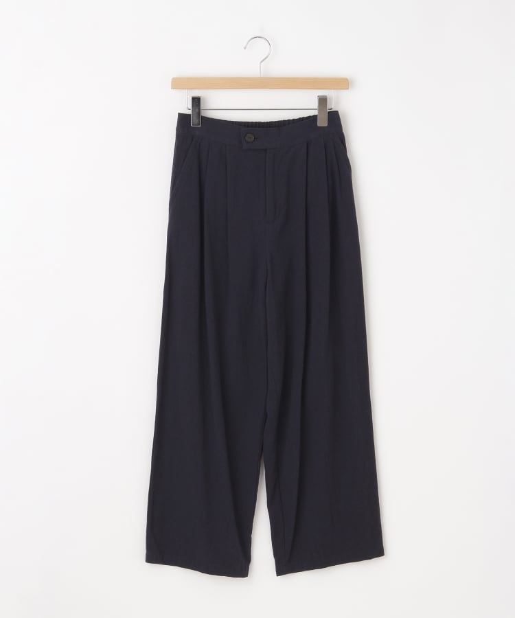 オフプライスストア(ウィメン)(OFF PRICE STORE(Women))のVent d' ouest per Leminor(ヴァンドウェスト パー ルミノール） 2タックワイドパンツ ネイビー(093)