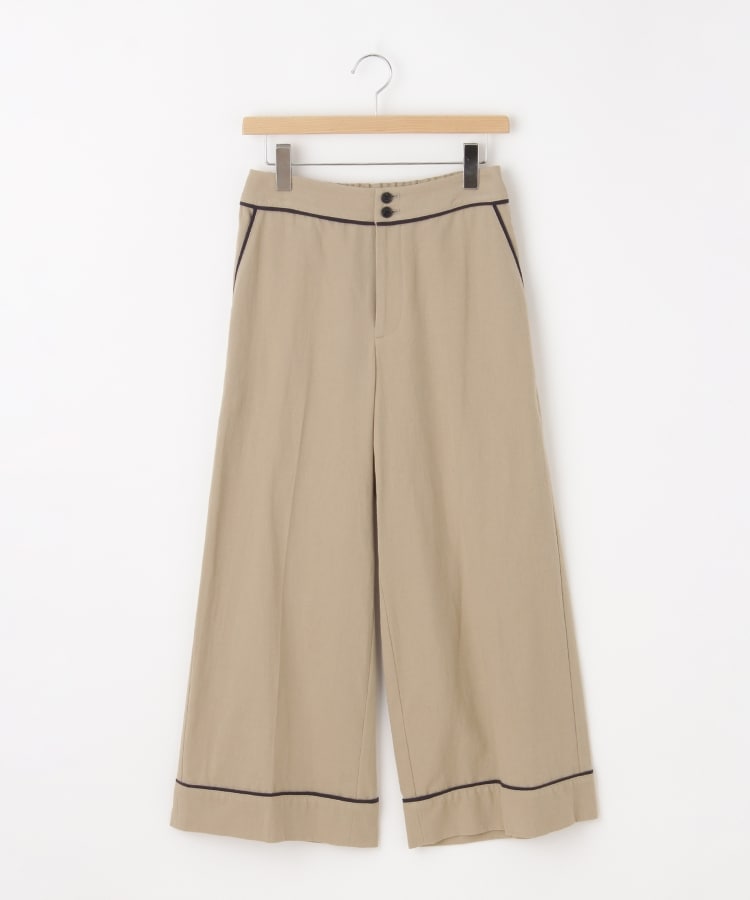 オフプライスストア(ウィメン)(OFF PRICE STORE(Women))のVent d' ouest per Leminor(ヴァンドウェスト パー ルミノール） 配色パイピングワイドパンツ1