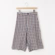 オフプライスストア(ウィメン)(OFF PRICE STORE(Women))のVent d' ouest per Leminor(ヴァンドウェスト パー ルミノール） チェックひざ下丈パンツ グレー(312)