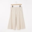 オフプライスストア(ウィメン)(OFF PRICE STORE(Women))のVent d' ouest per Leminor(ヴァンドウェスト パー ルミノール） 裏地付きミドル丈パンツ アイボリー(004)