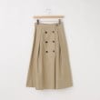 オフプライスストア(ウィメン)(OFF PRICE STORE(Women))のVent d' ouest per Leminor(ヴァンドウェスト パー ルミノール） ダブルボタンロングスカート ベージュ(052)