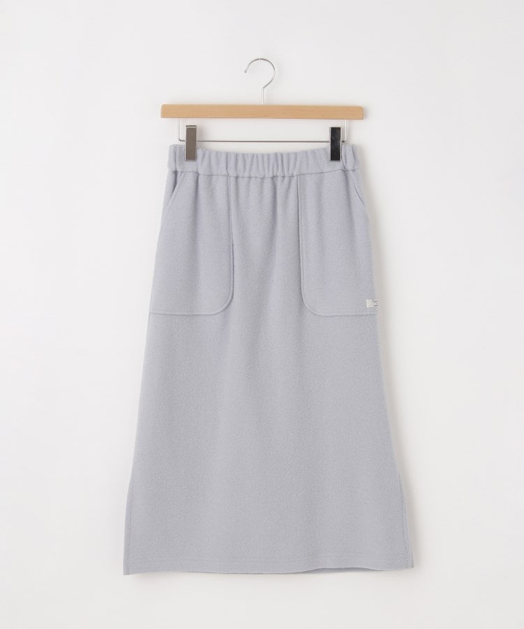 オフプライスストア(ウィメン)(OFF PRICE STORE(Women))のVent d' ouest per Leminor(ヴァンドウェスト パー ルミノール） ウール混サイドスリットスカート ブルー(091)