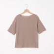 オフプライスストア(ウィメン)(OFF PRICE STORE(Women))のmitis（ミティス） シャーリングクルーネックカットソー【SALE/セール/カジュアル/デイリー/トレンド/きれいめカジュアル】1