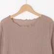 オフプライスストア(ウィメン)(OFF PRICE STORE(Women))のmitis（ミティス） シャーリングクルーネックカットソー【SALE/セール/カジュアル/デイリー/トレンド/きれいめカジュアル】3