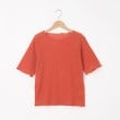 オフプライスストア(ウィメン)(OFF PRICE STORE(Women))のmitis（ミティス） シャーリングクルーネックカットソー【SALE/セール/カジュアル/デイリー/トレンド/きれいめカジュアル】 オレンジ(067)