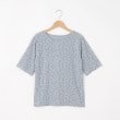 オフプライスストア(ウィメン)(OFF PRICE STORE(Women))のmitis（ミティス） 花柄シアーカットソー【SALE/セール/カジュアル/デイリー/トレンド/きれいめカジュアル】 ブルー(092)