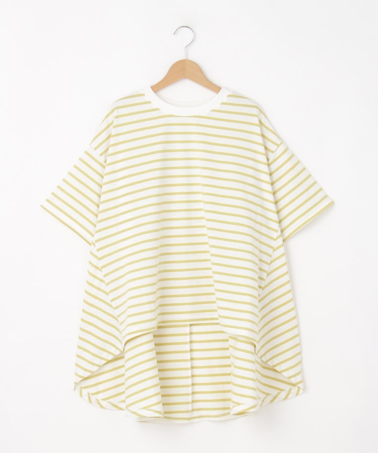 オフプライスストア(ウィメン)(OFF PRICE STORE(Women))のmyke（ミーカ） フィッシュテールロングTシャツ【SALE/セール/カジュアル/デイリー/トレンド/ゆったり/体型カバー】 イエロー(072)