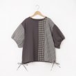 オフプライスストア(ウィメン)(OFF PRICE STORE(Women))のmyke（ミーカ） 異素材袖バルーンTシャツ【SALE/セール/カジュアル/デイリー/トレンド/ゆったり】 チャコールグレー(014)