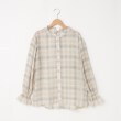 オフプライスストア(ウィメン)(OFF PRICE STORE(Women))のmitis（ミティス） バックリボンチェックシアーシャツ【SALE/セール/カジュアル/デイリー/トレンド/ガーリー】1