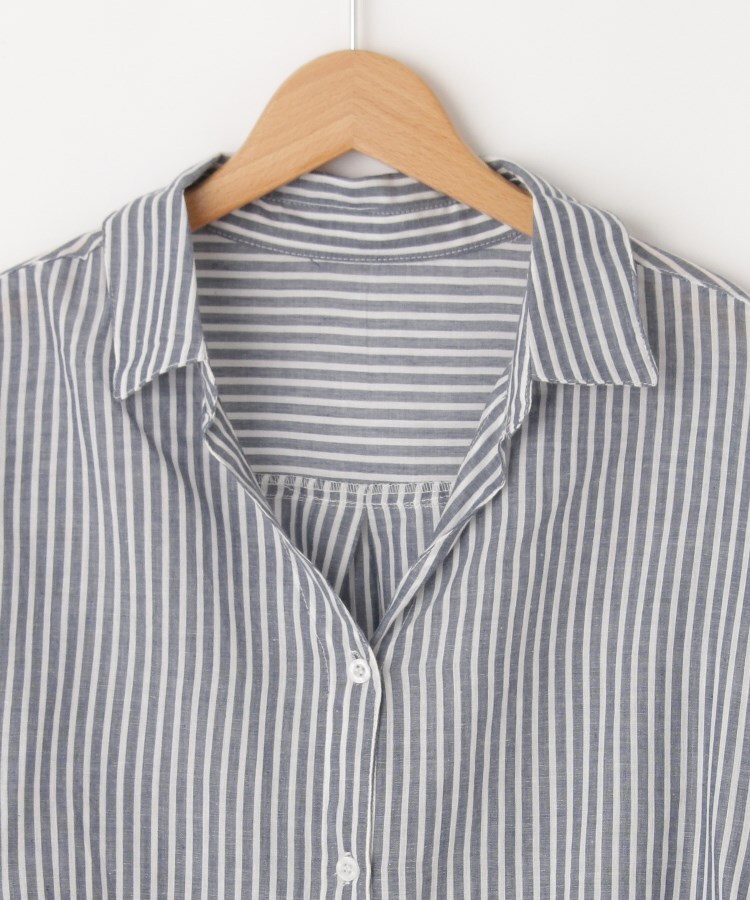 オフプライスストア(ウィメン)(OFF PRICE STORE(Women))のmitis（ミティス） フィッシュテールストライプシャツ【SALE/セール/カジュアル/デイリー/トレンド/きれいめカジュアル】3