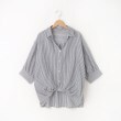 オフプライスストア(ウィメン)(OFF PRICE STORE(Women))のmitis（ミティス） フィッシュテールストライプシャツ【SALE/セール/カジュアル/デイリー/トレンド/きれいめカジュアル】1