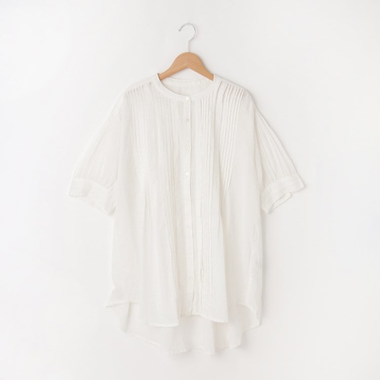 オフプライスストア(ウィメン)(OFF PRICE STORE(Women))のmitis（ミティス） プリーツロングシャツ【SALE/セール/カジュアル/デイリー/トレンド/ゆったり】 シャツ・ブラウス