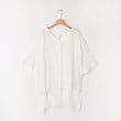 オフプライスストア(ウィメン)(OFF PRICE STORE(Women))のmitis（ミティス） フィッシュテールロングシャツ【SALE/セール/カジュアル/デイリー/トレンド/ゆったり/体型カバー】 ホワイト(001)