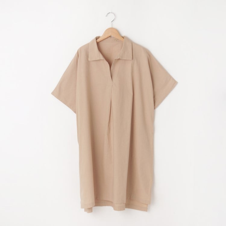 オフプライスストア(ウィメン)(OFF PRICE STORE(Women))のmitis（ミティス） Vカットロングシャツ【SALE/セール/カジュアル/デイリー/トレンド/ゆったり】 シャツ・ブラウス