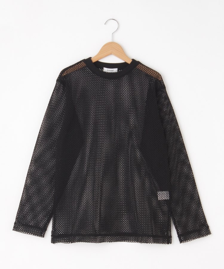 オフプライスストア(ウィメン)(OFF PRICE STORE(Women))のESPEYRAC(エスペラック) 透かし編みカットソー ブラック(019)