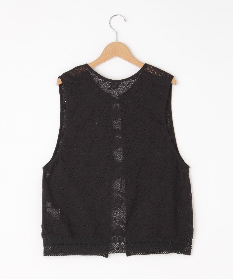 オフプライスストア(ウィメン)(OFF PRICE STORE(Women))のLEMELANGE(ル・メランジュ） 透かし編みベスト【SALE/セール/オフプライス/カジュアル/デイリー/トレンド/きれいめカジュアル】2