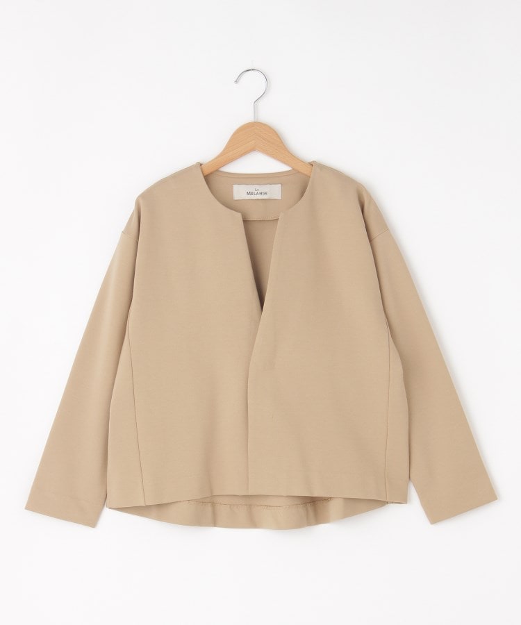 オフプライスストア(ウィメン)(OFF PRICE STORE(Women))のLEMELANGE(ル・メランジュ） Vカットカーディガン ベージュ(052)