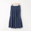 オフプライスストア(ウィメン)(OFF PRICE STORE(Women))のLEMELANGE(ル・メランジュ） デニム調フレアスカート ブルー(092)