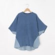 オフプライスストア(ウィメン)(OFF PRICE STORE(Women))のmyke（ミーカ） デニムコンビドルマンスリーブカットソー【SALE/セール/カジュアル/デイリー/トレンド/ゆったり/体型カバー】1