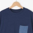 オフプライスストア(ウィメン)(OFF PRICE STORE(Women))のmyke（ミーカ） ポケット付きデニム切り替えカットソー【SALE/セール/カジュアル/デイリー/トレンド/ゆったり/体型カバー】3