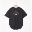 オフプライスストア(ウィメン)(OFF PRICE STORE(Women))のmitis（ミティス） オーバーサイズロゴTシャツ【SALE/セール/カジュアル/デイリー/トレンド/ルーズシルエット/ゆったり】 ブラック(019)